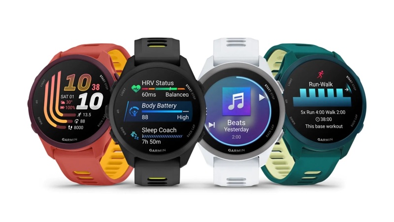 Garmin Forerunner 170 Music — 4 Go de stockage pour courir sans smartphone.