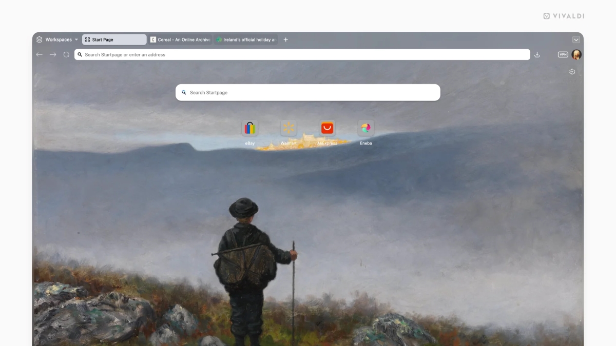 Новый унифицированный дизайн браузера Vivaldi