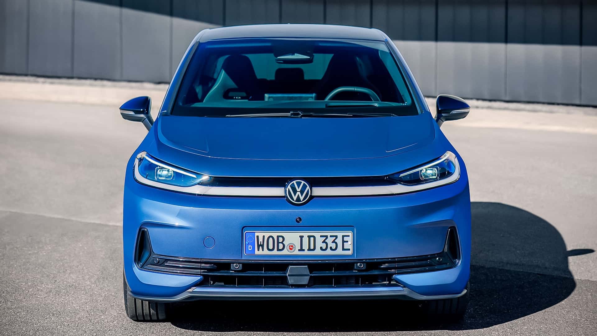 Volkswagen ID.3 Neo 2026 вид переднього плану на тестах