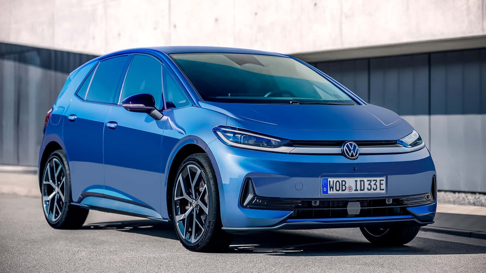 Volkswagen ID.3 Neo 2026 тестовий автомобіль задній кут