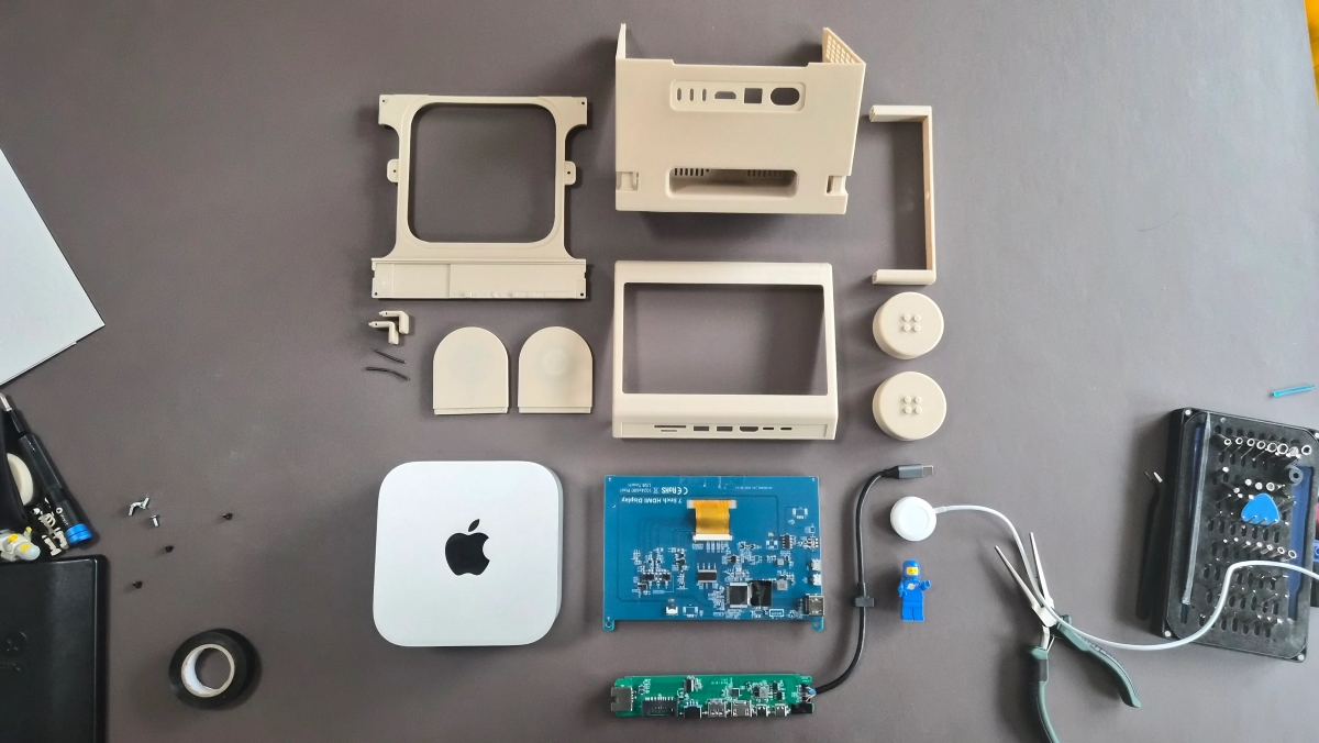 M2x2 Mac mini корпус у стилі LEGO
