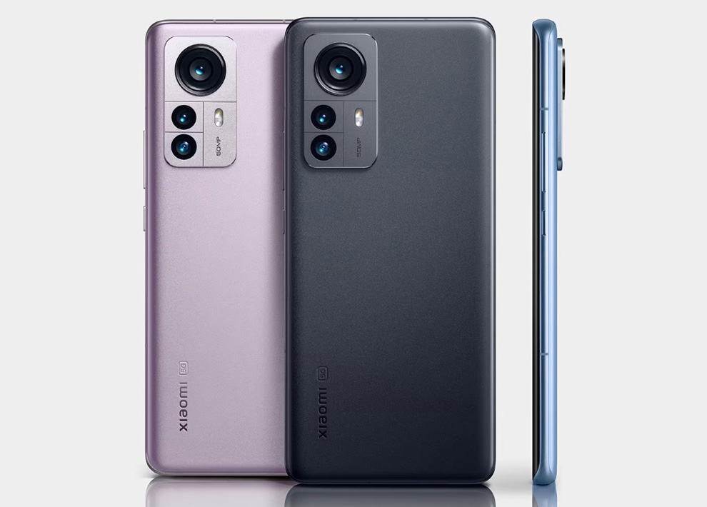 Xiaomi 12 Pro в декількох кольорах