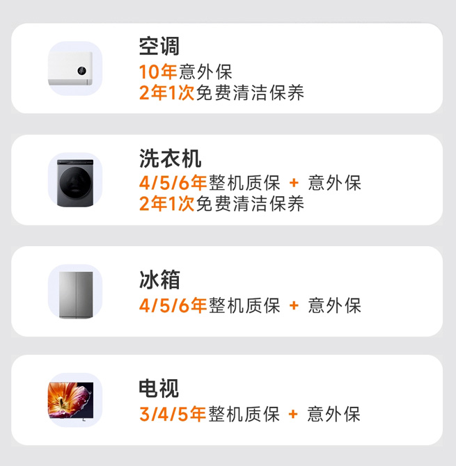Xiaomi MiCare программа защиты бытовой техники 02