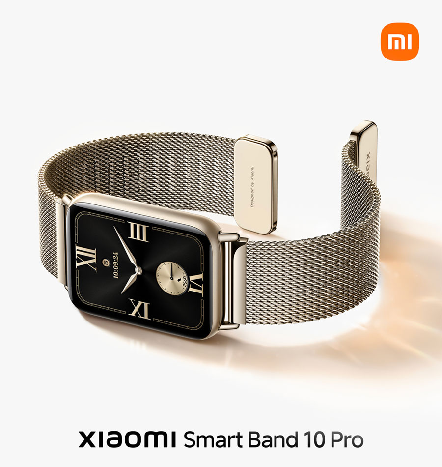 Xiaomi Band 10 Pro з міланським ремінцем